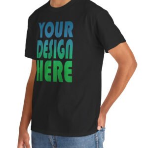 Gildan 5000 with one print area (50+ shirts)